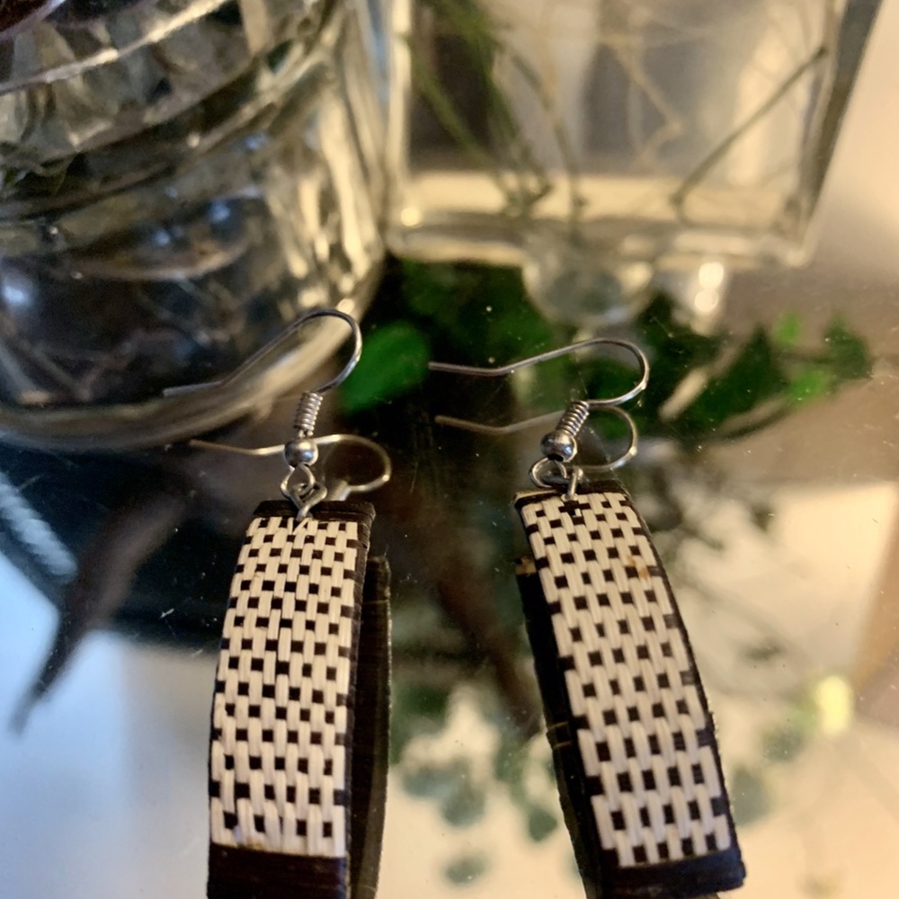 Artisan Woven Earrings from Colorado